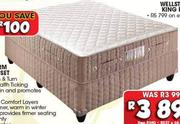 Sealy 152cm Wellstar Firm Queen Base Set