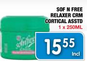 Sof N Free Relaxer Crm Cortical Asstd-1x250ml
