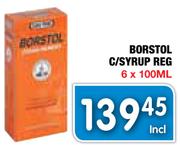Borstol C/Syrup Reg-6x100ml