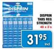 Disprin Tabs Reg Strength-48x3s