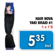 Hair Nova Yaki Braid#1-Each