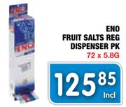 Eno Fruit Salts Reg Dispenser PK-72x5.8g