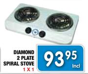 Diamond 2 Plate Spiral Stove-1x1