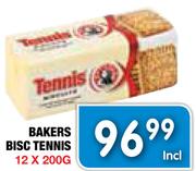 Bakers Bisc Tennis-12x200g