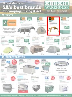 Outdoor Warehouse : Great Deals (13 Mar - 4 May 2014), page 1