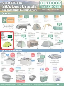 Outdoor Warehouse : Great Deals (13 Mar - 4 May 2014), page 1