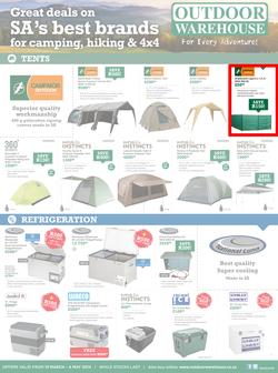 Outdoor Warehouse : Great Deals (13 Mar - 4 May 2014), page 1