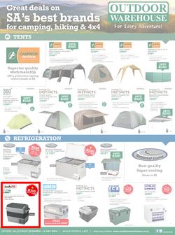 Outdoor Warehouse : Great Deals (13 Mar - 4 May 2014), page 1