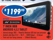 Dixon 7 Inch 8GB Android 4.2.2 Tablet M716DB