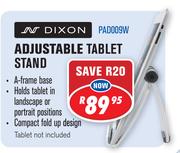 Dixon Adjustable Tablet Stand PAD009W