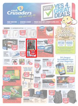Cash Crusaders : Great Deals (20 Mar - 6 Apr 2014), page 1