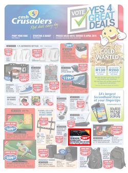Cash Crusaders : Great Deals (20 Mar - 6 Apr 2014), page 1