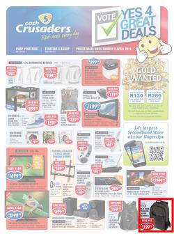 Cash Crusaders : Great Deals (20 Mar - 6 Apr 2014), page 1