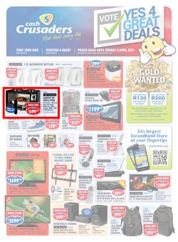Cash Crusaders : Great Deals (20 Mar - 6 Apr 2014), page 1