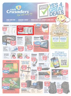 Cash Crusaders : Great Deals (20 Mar - 6 Apr 2014), page 1