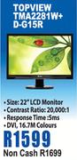 Topview 22" LCD Monitor TMA2281W+ D-G15R