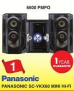 Panasonic Mini Hi-Fi SC-VKX60