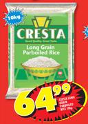 Cresta Long Grain Parboiled Rice-10kg