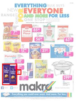 Makro Gauteng : Food (13 Mar - 19 Mar 2014), page 1