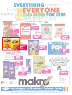Makro Gauteng : Food (13 Mar - 19 Mar 2014), page 1