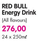 Red Bull Energy Drink(All Flavours)-24x250Ml