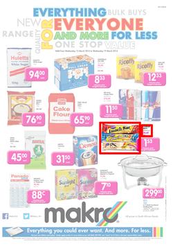 Makro Bloemfontein : Food (12 Mar - 19 Mar 2014), page 1