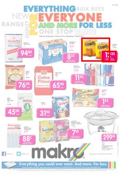 Makro Bloemfontein : Food (12 Mar - 19 Mar 2014), page 1