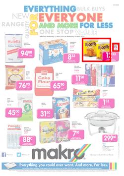 Makro Bloemfontein : Food (12 Mar - 19 Mar 2014), page 1