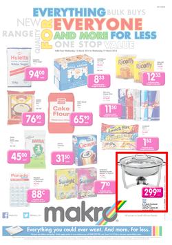 Makro Bloemfontein : Food (12 Mar - 19 Mar 2014), page 1