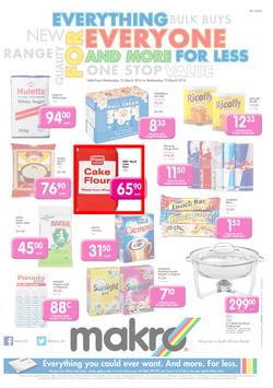 Makro Bloemfontein : Food (12 Mar - 19 Mar 2014), page 1