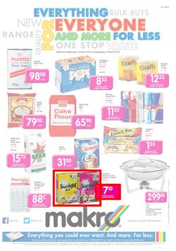 Makro Port Elizabeth : Food (12 Mar - 19 Mar 2014), page 1