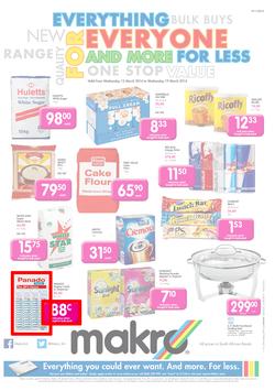 Makro Port Elizabeth : Food (12 Mar - 19 Mar 2014), page 1