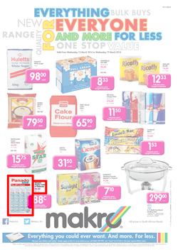 Makro Port Elizabeth : Food (12 Mar - 19 Mar 2014), page 1