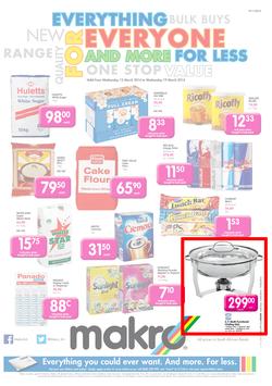 Makro Port Elizabeth : Food (12 Mar - 19 Mar 2014), page 1