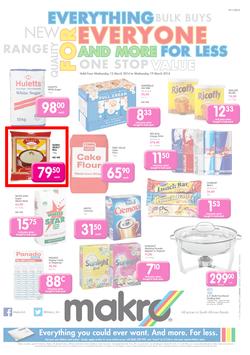 Makro Port Elizabeth : Food (12 Mar - 19 Mar 2014), page 1