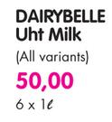Dairybelle UHT Milk(All Variants)-6x1L
