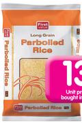 First Value Rice-10x2Kg