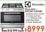Electrolux 90cm Gas/Electric Cooker