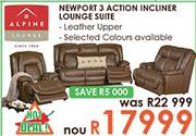 Alpine Newport 3 Action Incliner Lounge Suite