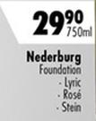 Nederburg Foundation Lyric/Rose/Stein-750ml Each