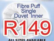 Fibre Puff Single Duvet Inner