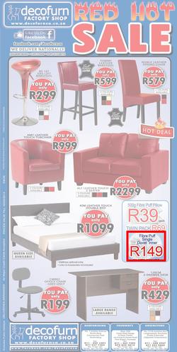 Decofurn Johannesburg : Sale (Valid until 16 Mar 2014), page 1