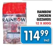 Rainbow Chicken Gizzards-12x800g