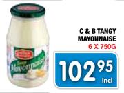 C & B Tangy Mayonnaise-6 x 750g
