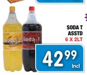 Soda T Assorted-6x2Ltr