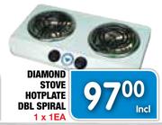 Diamond Stove Hotplate DBL Spiral