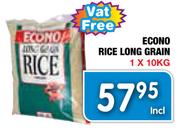 Econo Rice Long Grain-10kg