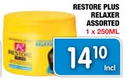 Restore Plus Relaxer Assorted-1 x 250ml