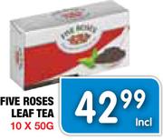 Five Roses Leaf Tea-10x50g