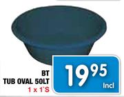 50Ltr BT Tub Oval
